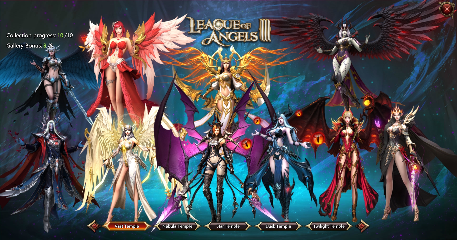 League of Angels III Rise from the Ashes Screenshot aus dem RPG Spiel